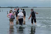 World & Travel: Le Passage de Gois ou Gôa, Île de Noirmoutier, Beauvoir-sur-Mer, Vendée, Pays de la Loire, France, Atlantic Ocean