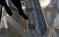 World & Travel: Tower Bridge walkway, London, England, United Kingdom