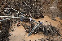 World & Travel: Gold rush, Peruvian Amazon, Madre de Dios, Peru