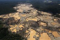 Gold rush, Peruvian Amazon, Madre de Dios, Peru