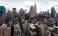 World & Travel: Bird's-eye view of New York City, United States