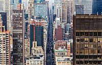 World & Travel: Bird's-eye view of New York City, United States