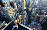 World & Travel: Bird's-eye view of New York City, United States