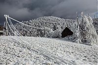 World & Travel: Extreme windswept ice formations by Marko Korošec, Mount Javornik, Dinarides, Slovenia