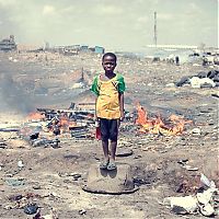 World & Travel: Graveyard for dead computers, Agbogbloshie, Accra, Ghana