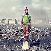 Graveyard for dead computers, Agbogbloshie, Accra, Ghana