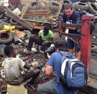 World & Travel: Graveyard for dead computers, Agbogbloshie, Accra, Ghana