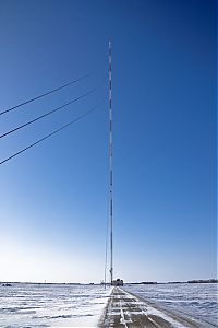 World & Travel: KVLY-TV mast, Blanchard, Traill County, North Dakota, United States