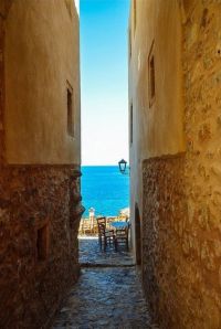 Monemvasia town, Peloponnese, Laconia, Greece