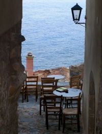 World & Travel: Monemvasia town, Peloponnese, Laconia, Greece