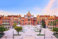 World & Travel: Hospital de Sant Pau museum and cultural center, Barcelona, Catalonia, Spain