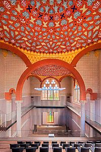 World & Travel: Hospital de Sant Pau museum and cultural center, Barcelona, Catalonia, Spain