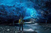 World & Travel: Vatnajökull glacier, Vatnajökull National Park, Highlands of Iceland, Iceland