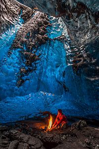 Vatnajökull glacier, Vatnajökull National Park, Highlands of Iceland, Iceland