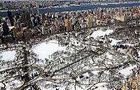 World & Travel: New York City frozen, New York, United States