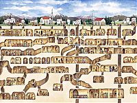 Underground city, Derinkuyu, Nevşehir Province, Turkey