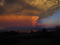 World & Travel: Calbuco vulcano, Llanquihue National Reserve, Los Lagos Region, Chile