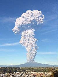 World & Travel: Calbuco vulcano, Llanquihue National Reserve, Los Lagos Region, Chile