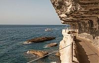 Trek.Today search results: The Staircase of The King of Aragon, Bonifacio, Corsica, France