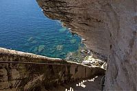 Trek.Today search results: The Staircase of The King of Aragon, Bonifacio, Corsica, France