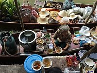 Floating market, Damnoen Saduak, Ratchaburi Province, Thailand