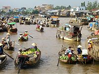 Floating market, Damnoen Saduak, Ratchaburi Province, Thailand