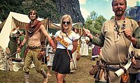 World & Travel: Viking market, Gudvangen, Aurland, Sogn og Fjordane, Norway