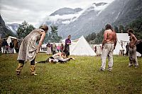 World & Travel: Viking market, Gudvangen, Aurland, Sogn og Fjordane, Norway