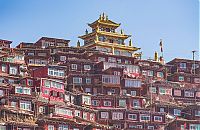 Larung Gar Valley, Sêrtar County of Garzê, Tibet, Kham, China