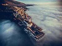 World & Travel: bird's-eye view aerial landscape photography