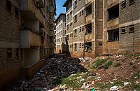 World & Travel: Kibera urban slum, Nairobi, Kenya