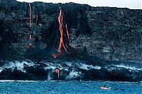 World & Travel: Kilauea volcano. Hawaiian Islands, United States