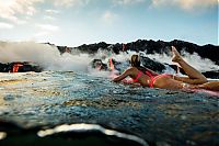 World & Travel: Kilauea volcano. Hawaiian Islands, United States