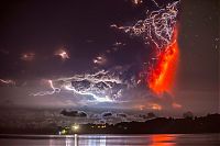 World & Travel: Calbuco vulcano, Llanquihue National Reserve, Los Lagos Region, Chile