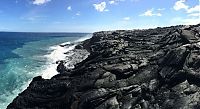 World & Travel: Kilauea volcano. Hawaiian Islands, United States