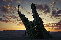 World & Travel: Burning man 2016, Black Rock Desert, Nevada, United States