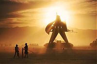 World & Travel: Burning man 2016, Black Rock Desert, Nevada, United States