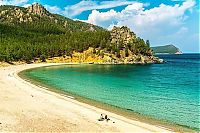 World & Travel: Peschanaya bay, Khuzhirskiy, Irkutsk Oblast, Russia